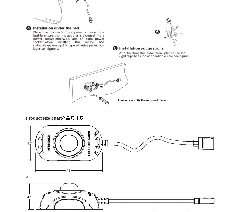 LED mit Bewegungssensor